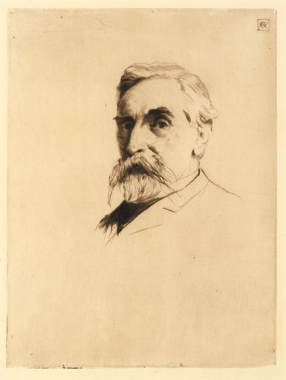 Porträt von Robert Weir von J. Alden Weir