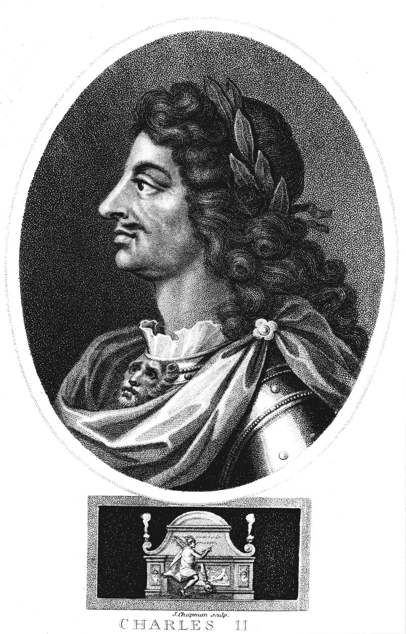 Karl II., König von Großbritannien und Irland 1660-1685 (ca. 1810) von J. Chapman