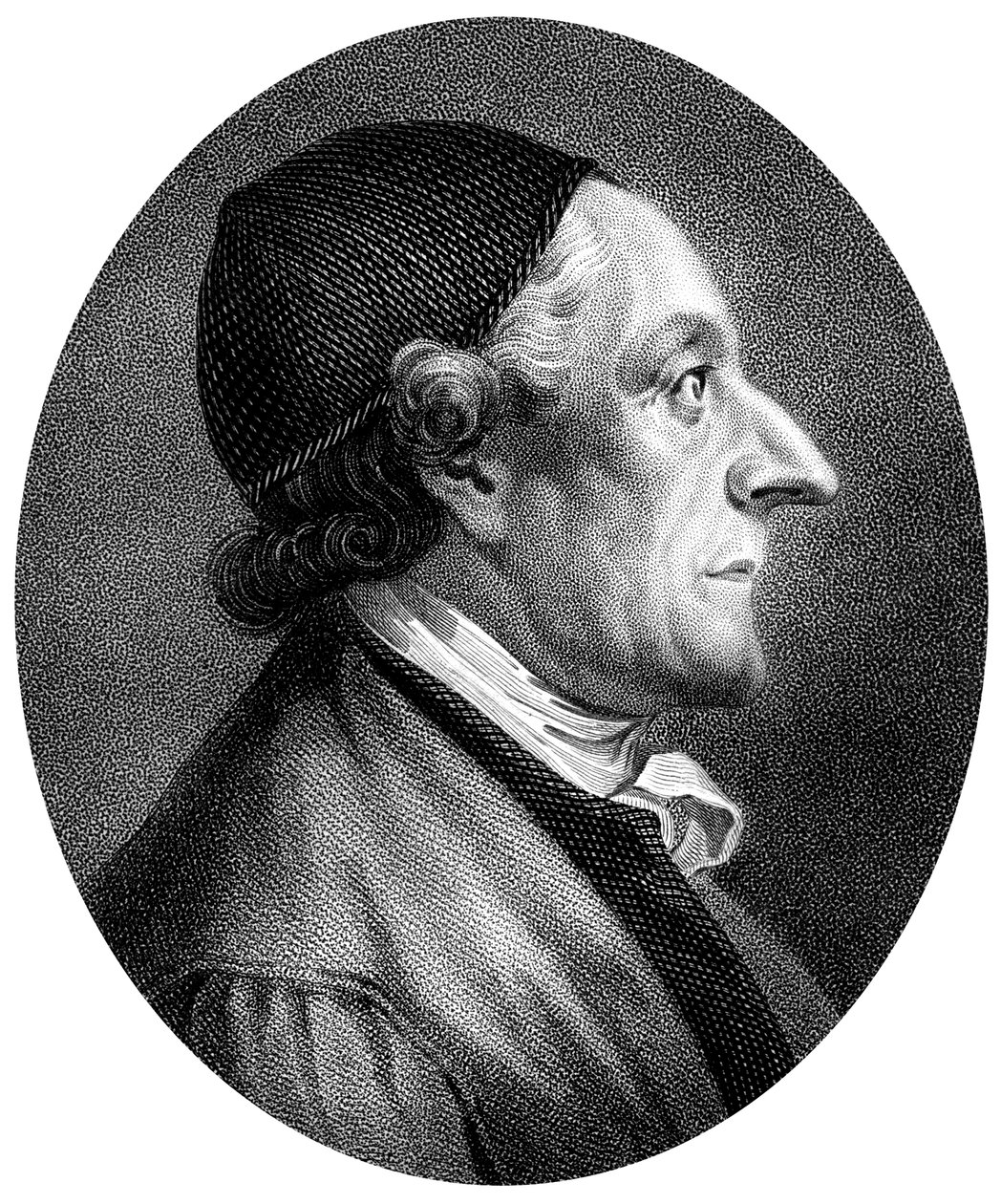 Johann Kaspar Lavater, Schweizer Physiognom und Theologe, 1813 von J. Chapman