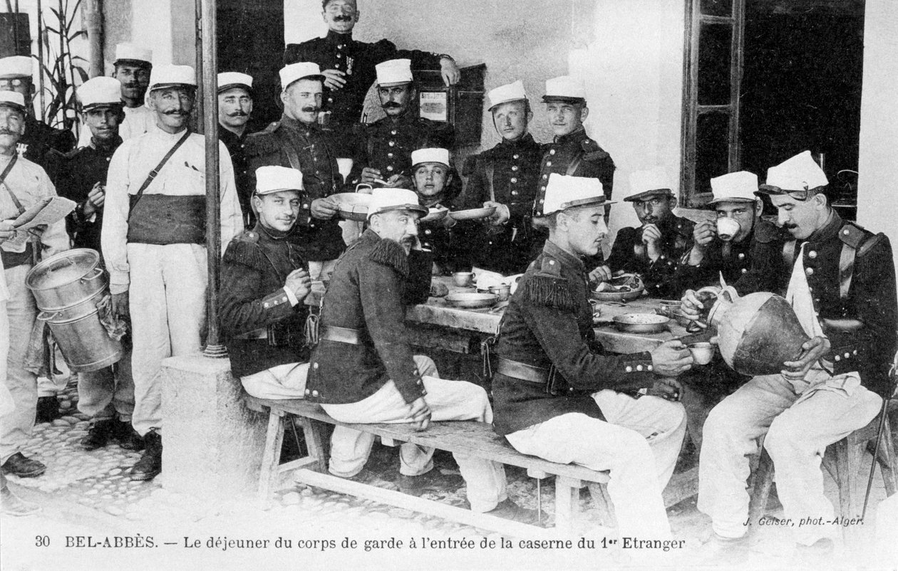Fremdenlegion, Sidi Bel Abbes, Algerien, 20. Jahrhundert von J. Geiser