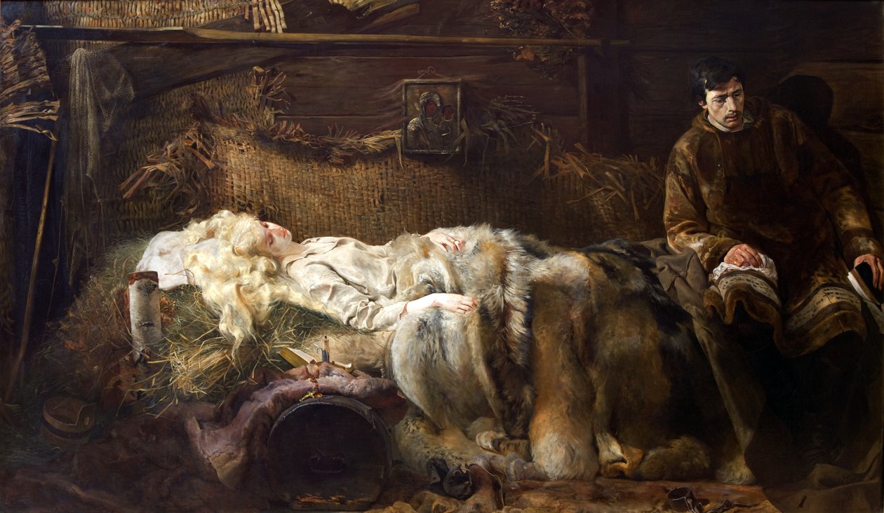 Der Tod von Ellenai von Jacek Malczewski