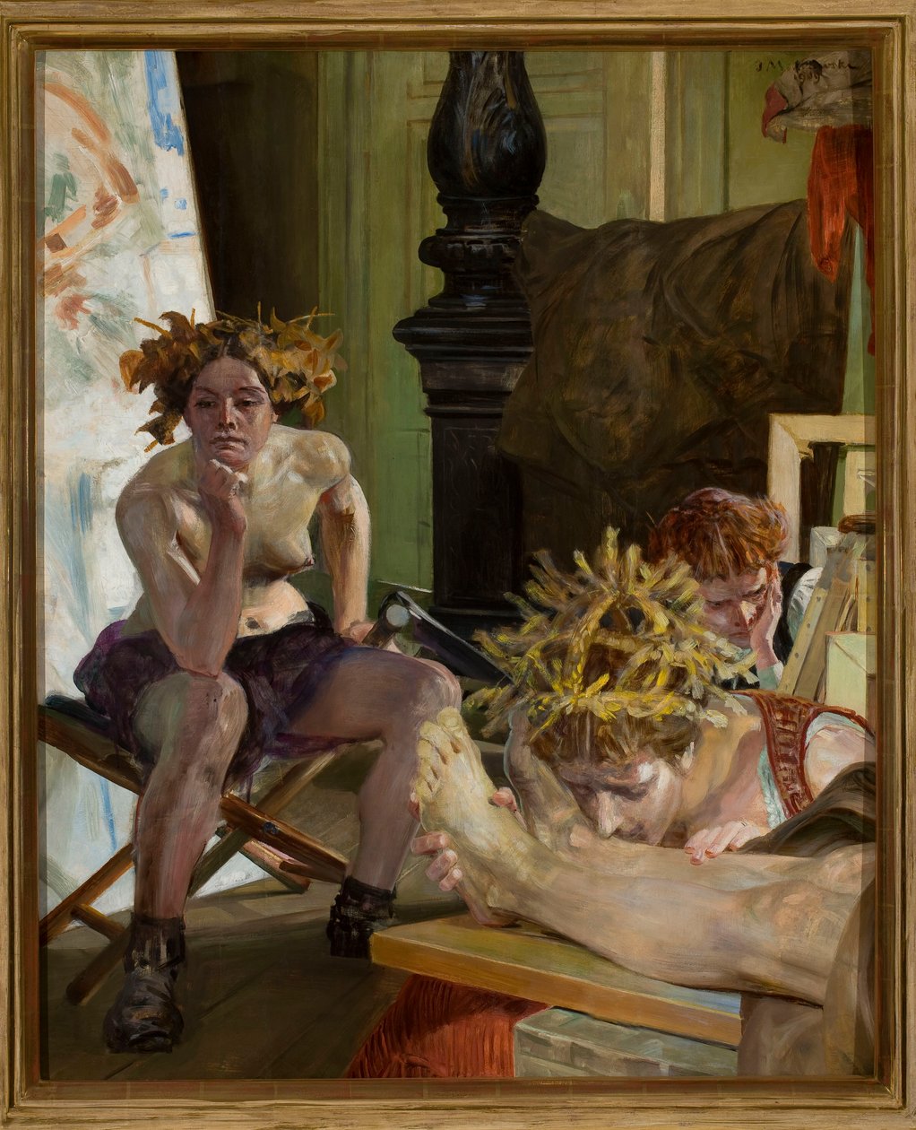 Tod des Künstlers von Jacek Malczewski