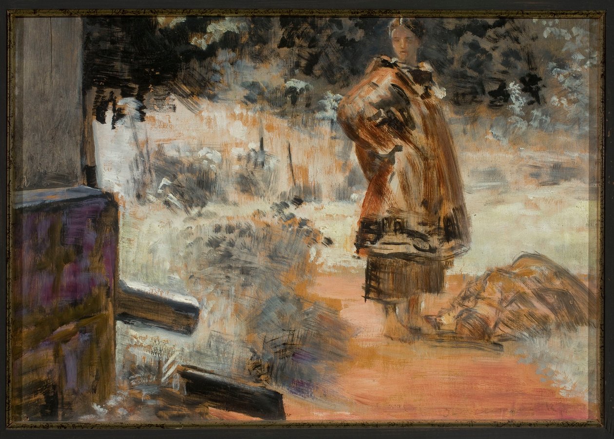 Vergifteter Brunnen, Skizze von Jacek Malczewski