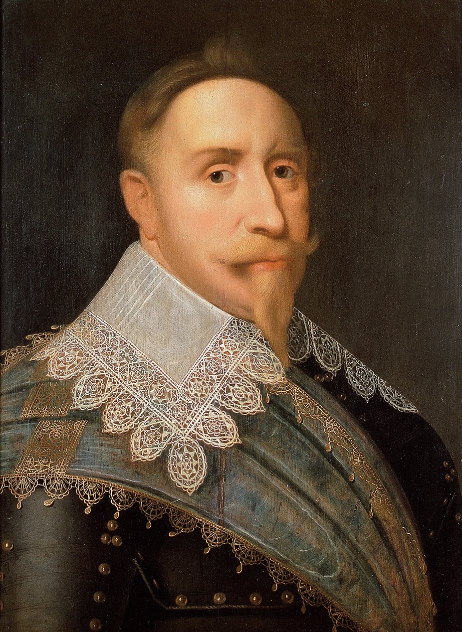 Gustav II. Adolf, König von Schweden 1611-1632 von Jacob Hoefnagel