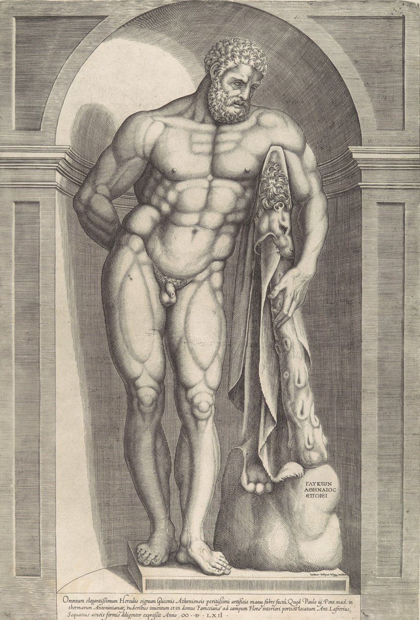 Speculum Romanae Magnificentiae: Der Farnese Herkules von Jacob Bos