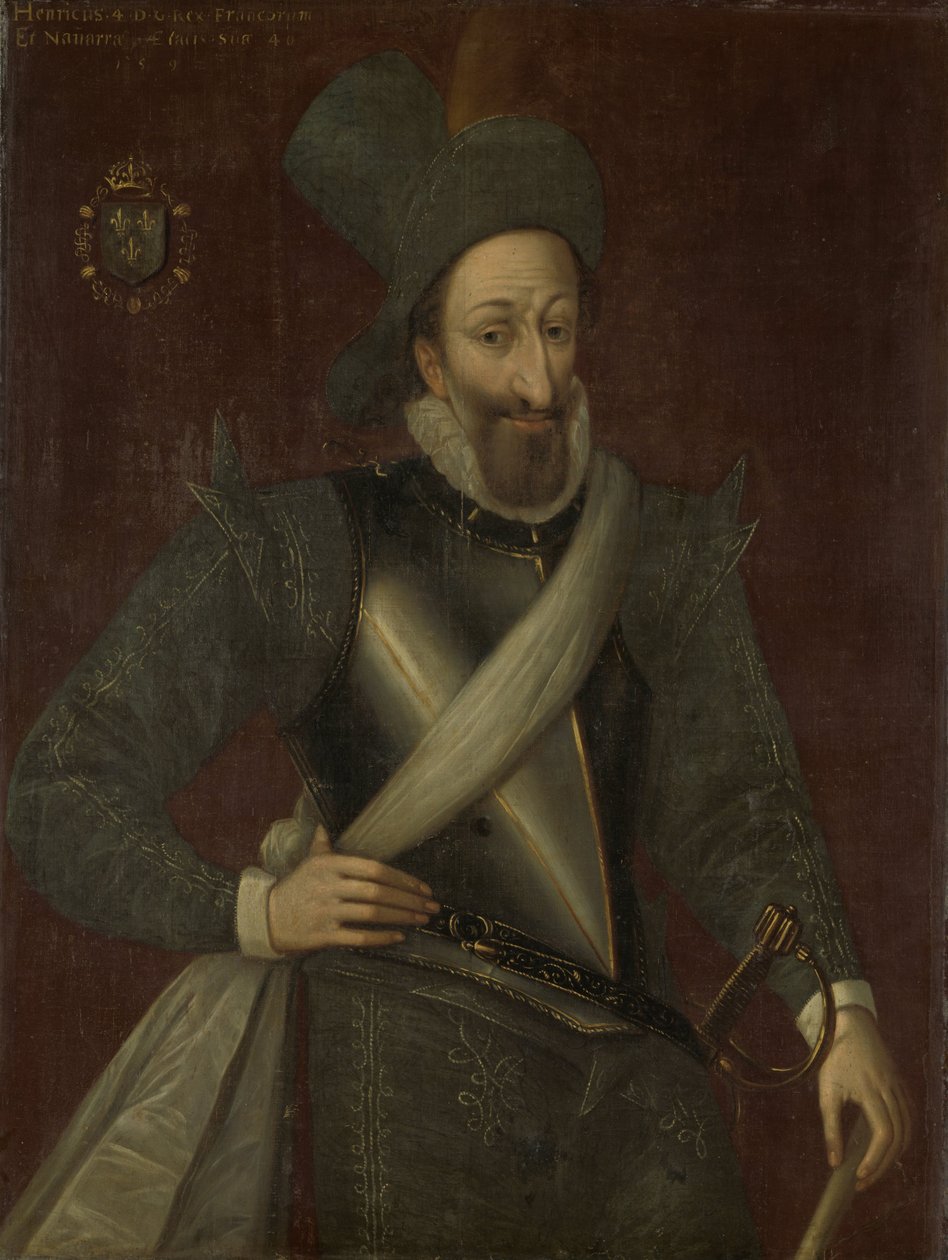 Heinrich IV. (1553-1610), König von Frankreich von Jacob Bunel (manner of)