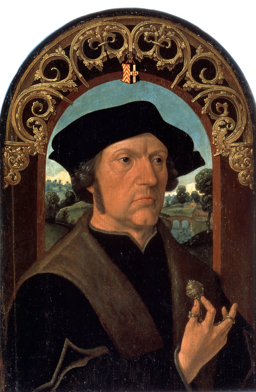 Porträt eines Mannes von Jacob Cornelisz van Oostsanen