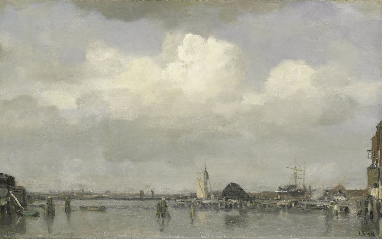 Hafenansicht von Jacob Henricus or Hendricus Maris