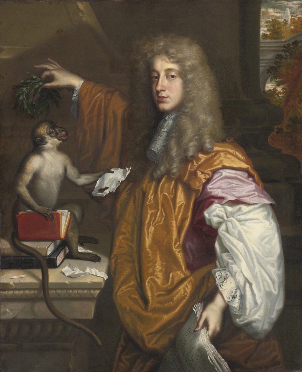 Porträt von John Wilmot, 2. Earl of Rochester 1647-1680 von Jacob Huysmans