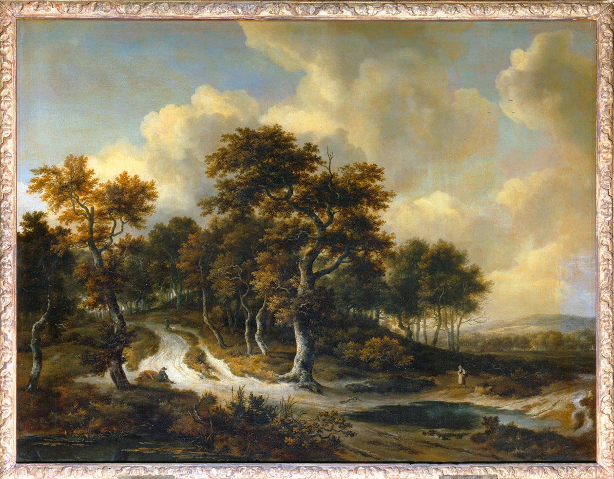 Die Straße von Jacob Isaaksz. or Isaacksz. van Ruisdael
