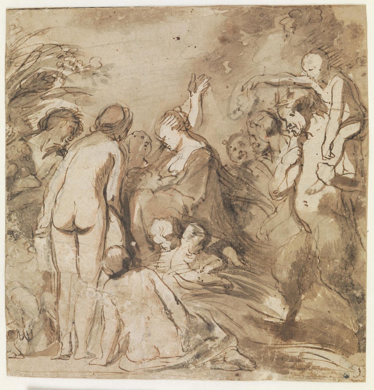 Huldigung an Pomona (Allegorie der Fruchtbarkeit) von Jacob Jordaens
