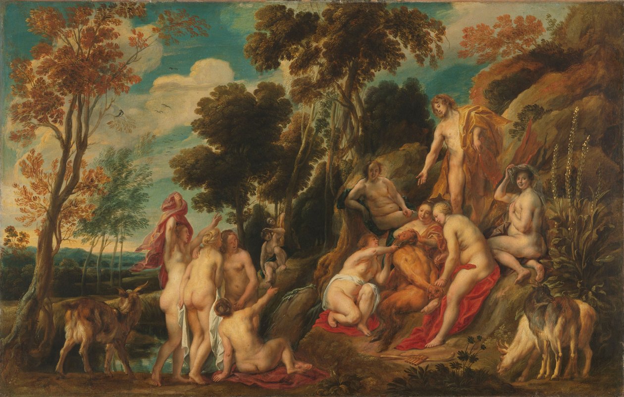 Marsyas von den Musen bestraft von Jacob Jordaens