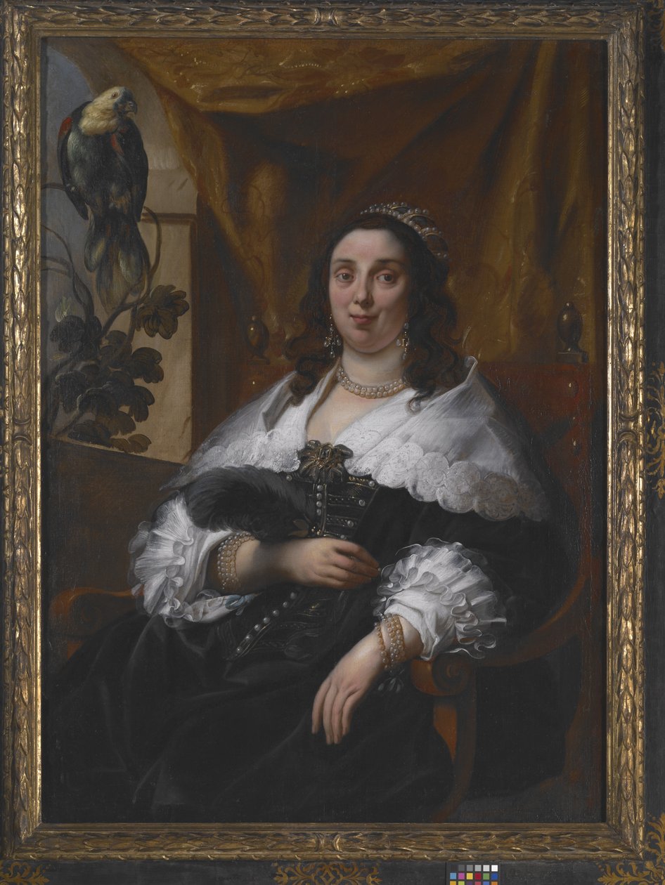Porträt einer Dame von Jacob Jordaens