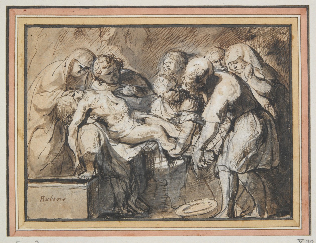 Die Grablegung von Jacob Jordaens