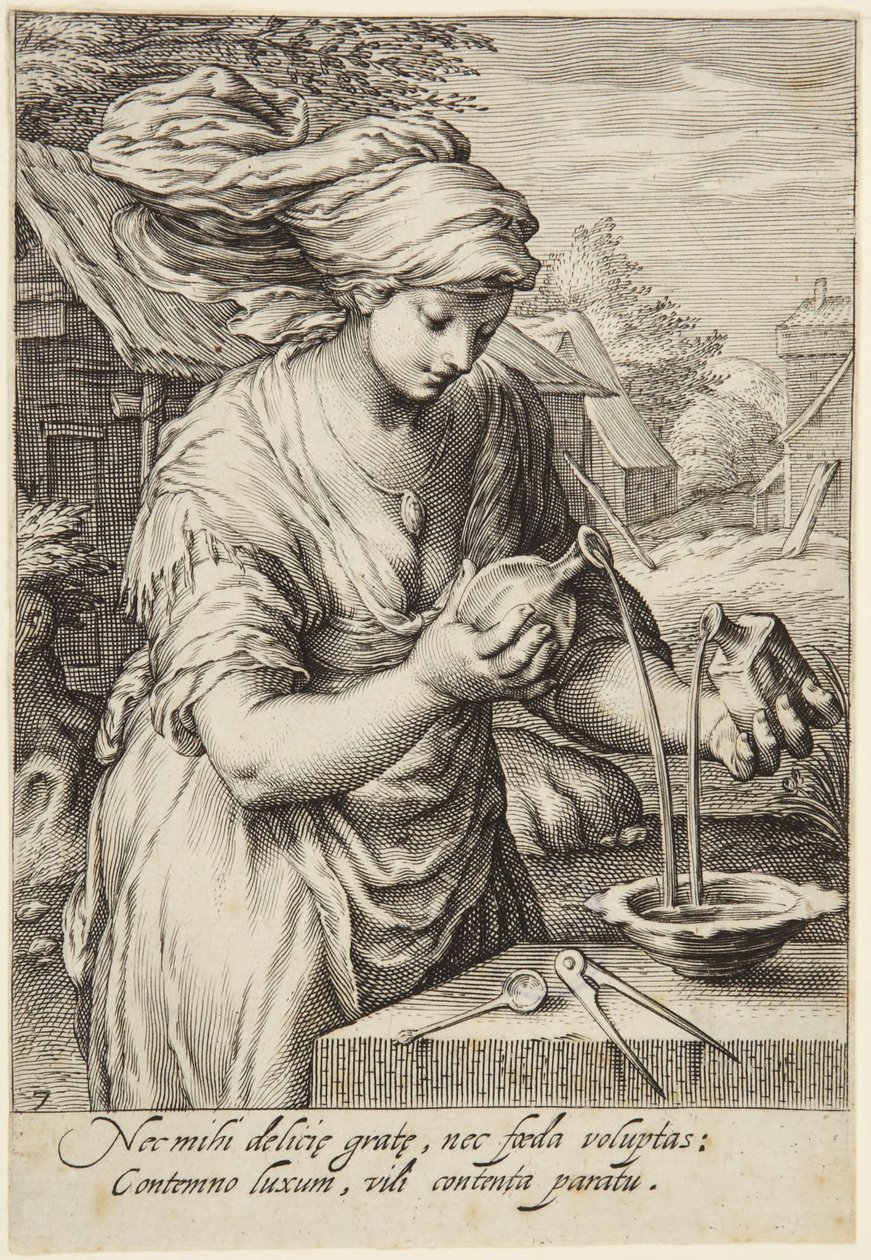 Mäßigkeit von Jacob Matham