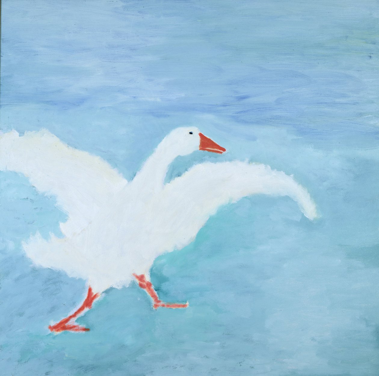 Warte auf mich! Coedwynog, Westwales, 2000 von Jacob Sutton