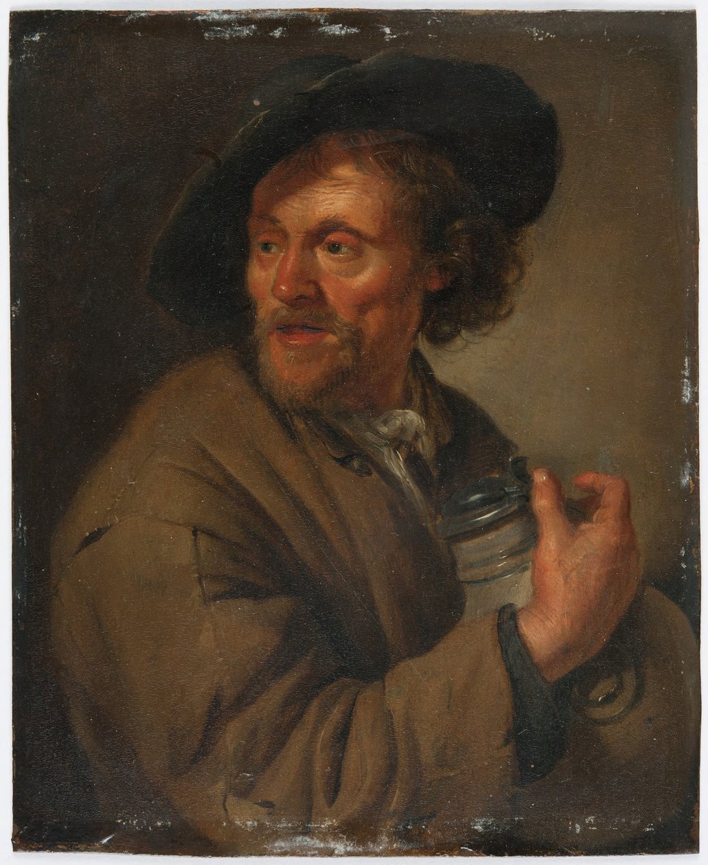 Mann mit einem Krug von Jacob Toorenvliet