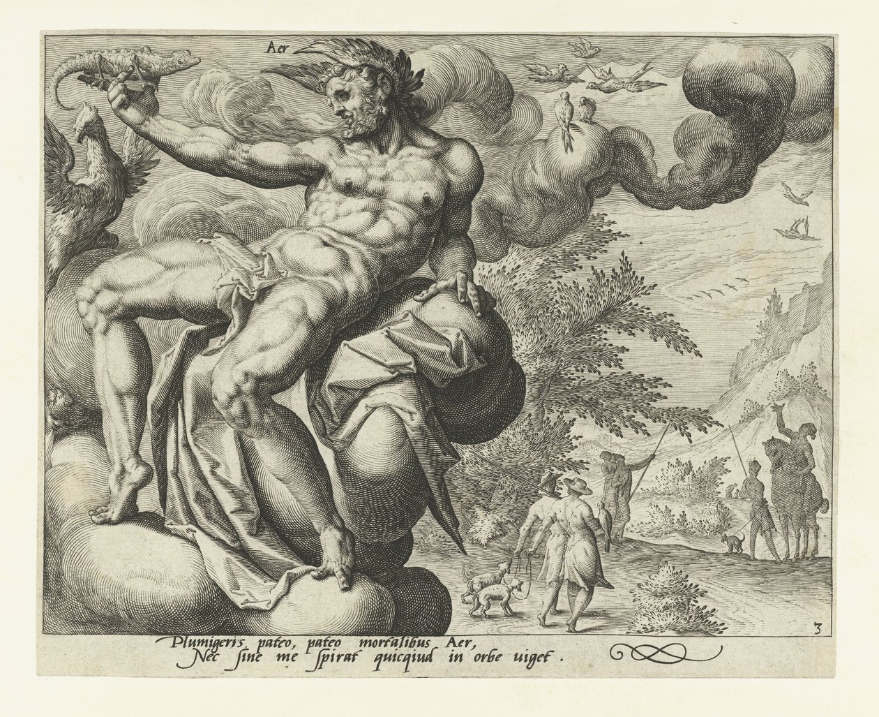Das Element Luft von Jacob de Gheyn (II) (attributed to)