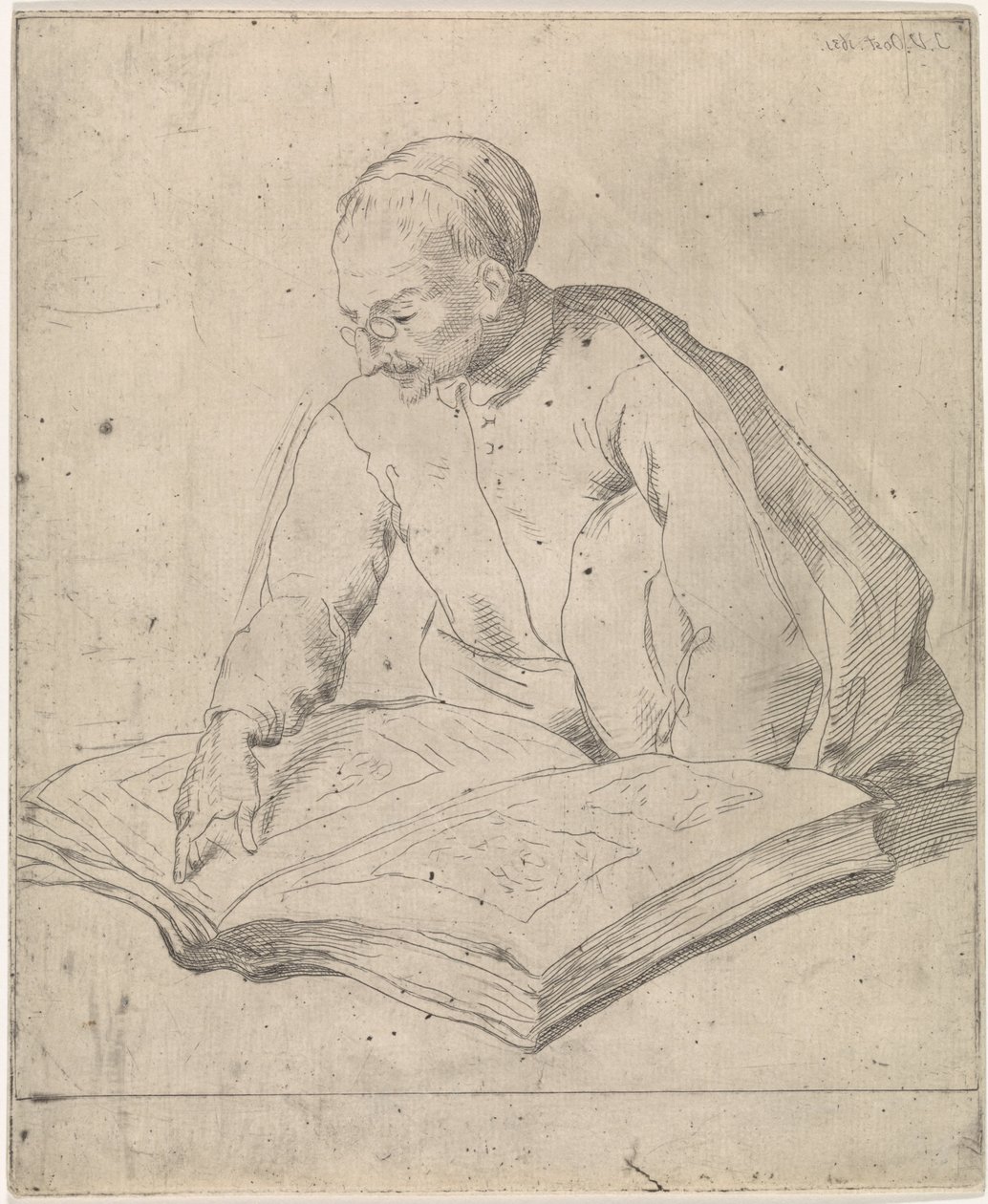 Porträt des Sammlers Sebastiano Resta von Jacob van Oost (I)