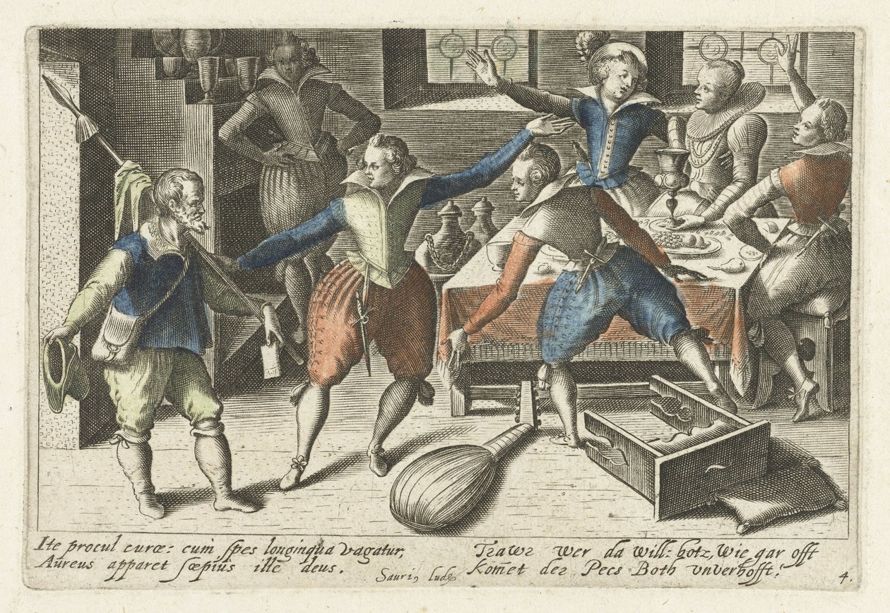 Studentenfest von Jacob van der Heyden