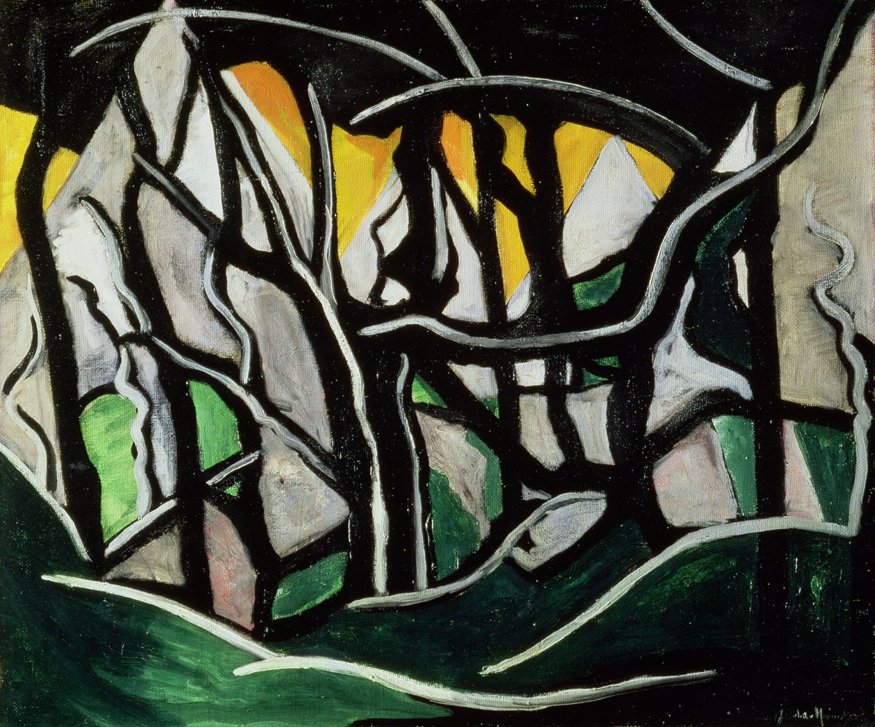 Landschaft, 1915 von Jacoba Berendina van Heemskerck van Beest