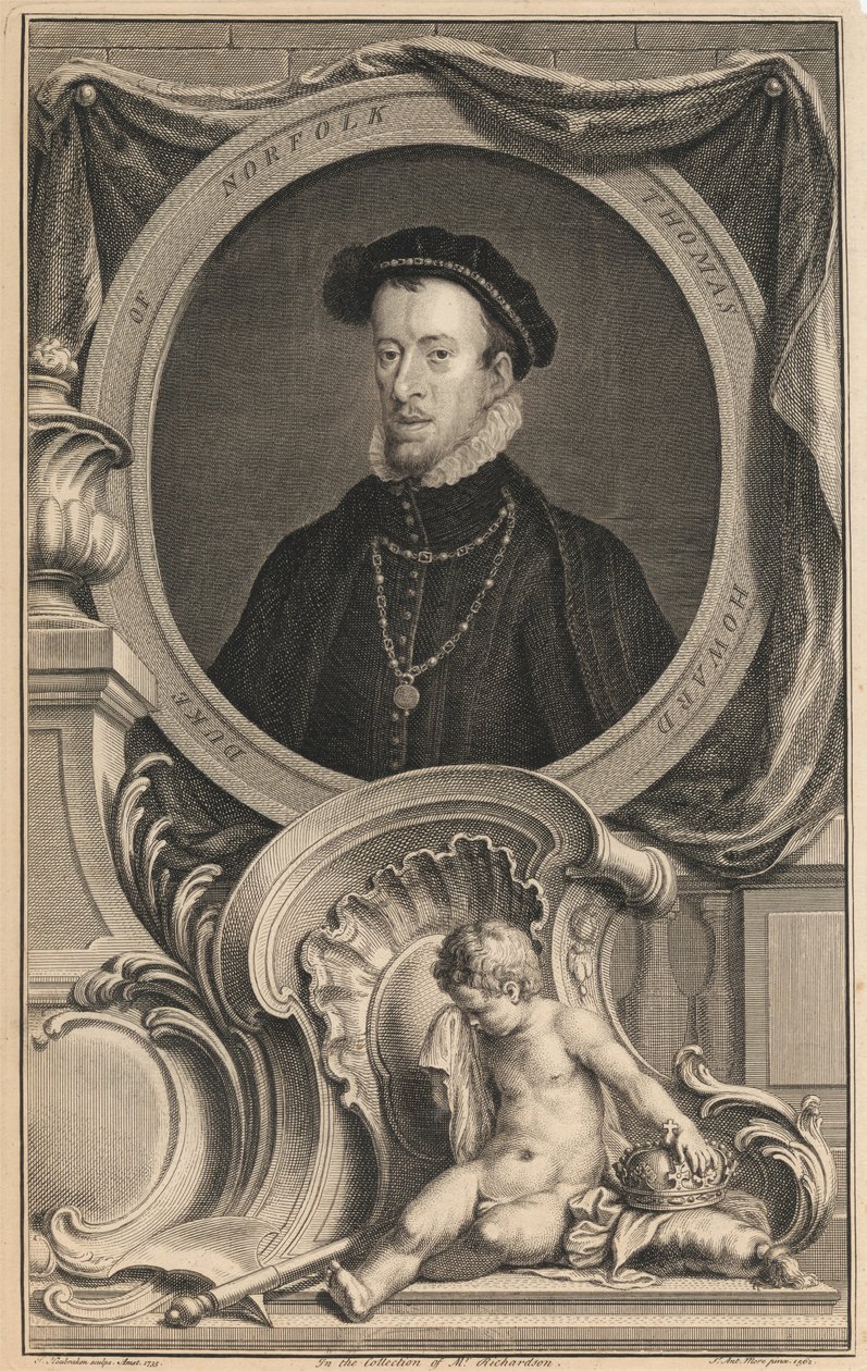 Thomas Howard, Herzog von Norfolk von Jacobus Houbraken