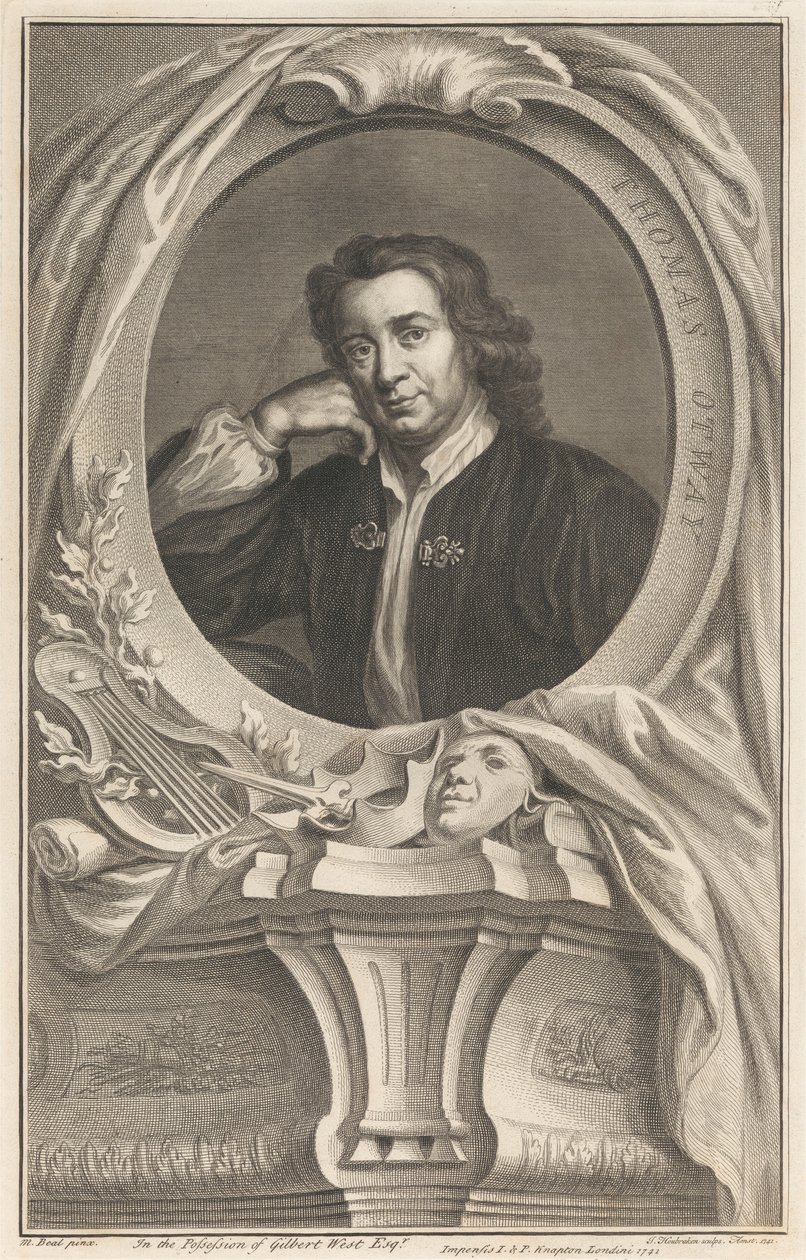 Thomas Otway von Jacobus Houbraken