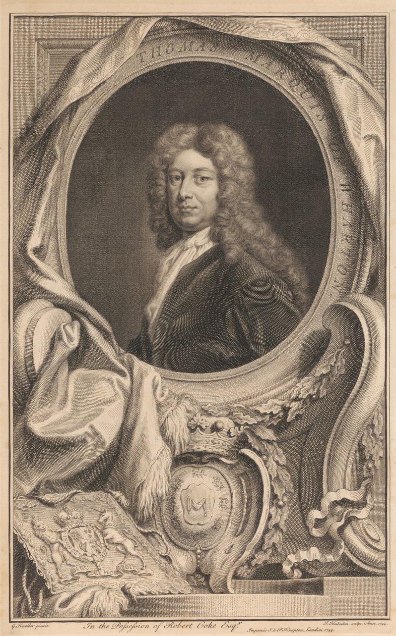 Thomas Wharton, erster Marquess von Wharton von Jacobus Houbraken