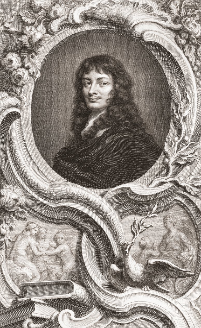 Sir William Temple von Jacobus and Vertue George Houbraken