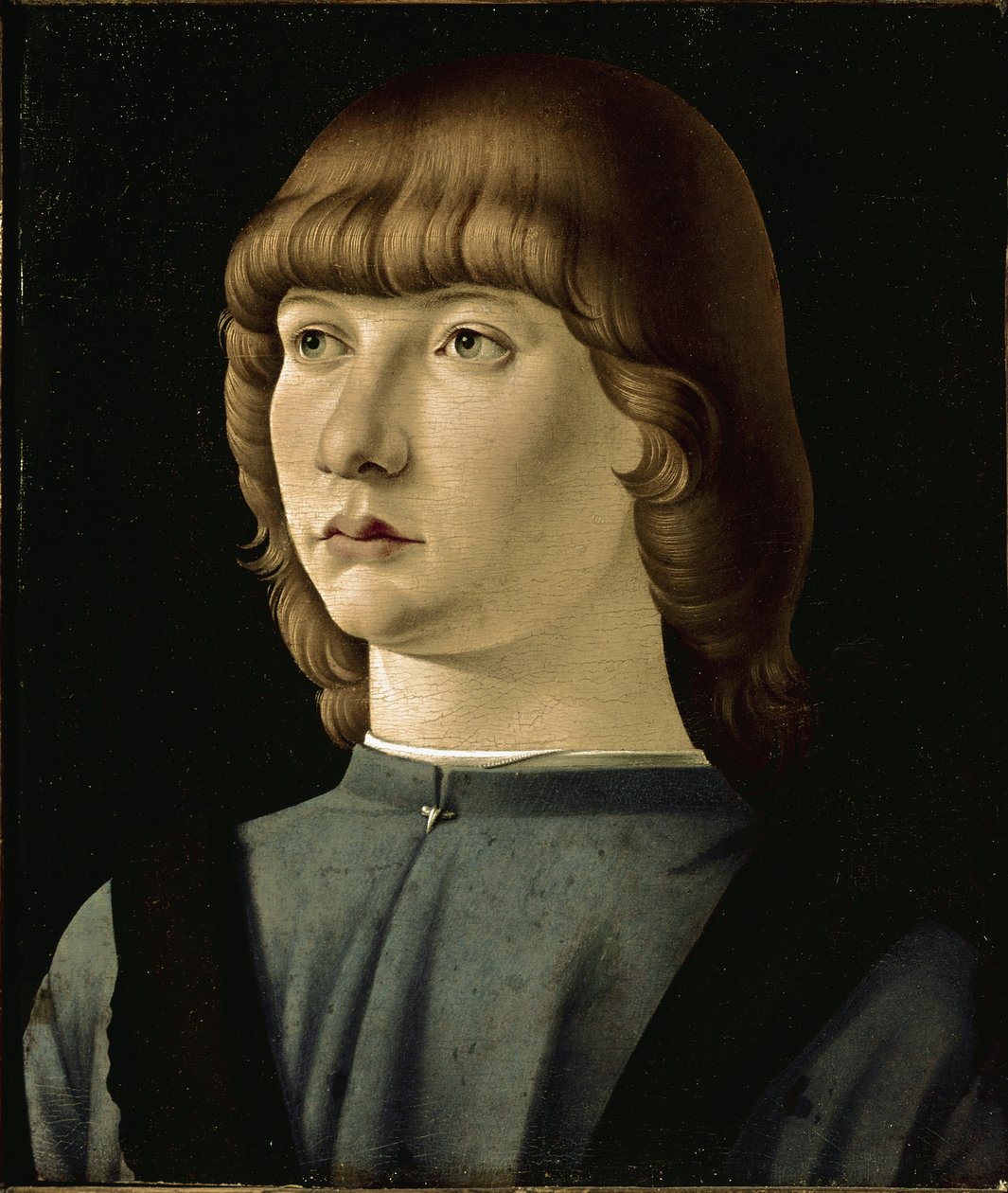 Porträt eines jungen Mannes von Jacometto (attr. to) Veneziano