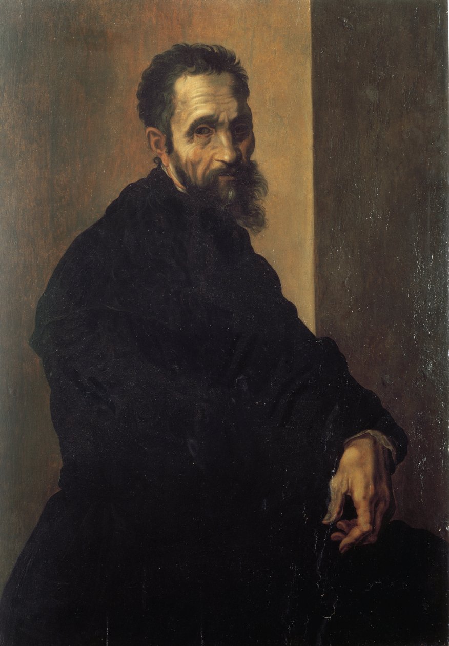 Porträt von Michelangelo Buonarroti von Jacopino del Conte