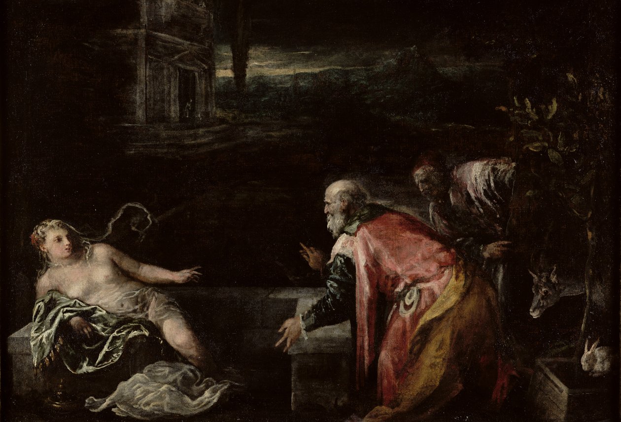 Susanna und die Ältesten, 1585 von Jacopo Bassano