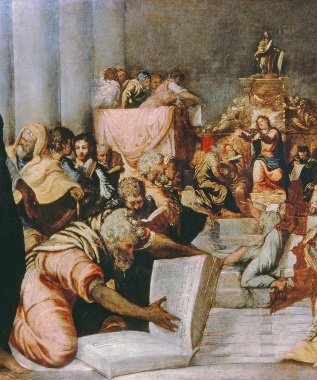 Christus unter den Ärzten, frühe 1540er von Jacopo Robusti Tintoretto