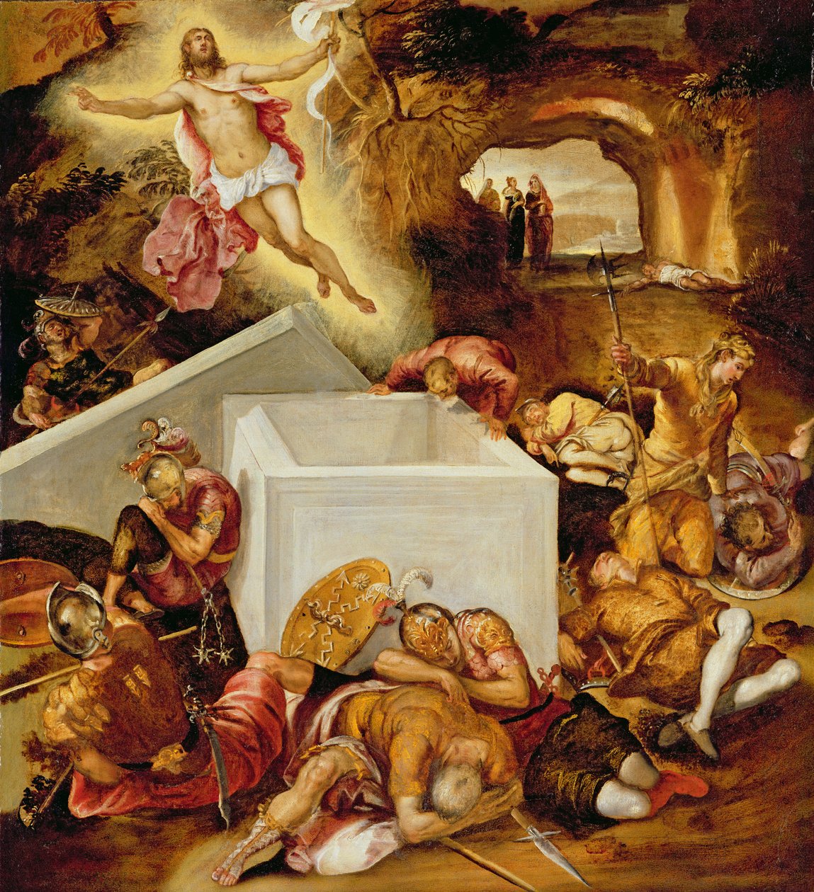 Die Auferstehung Christi von Jacopo Robusti Tintoretto