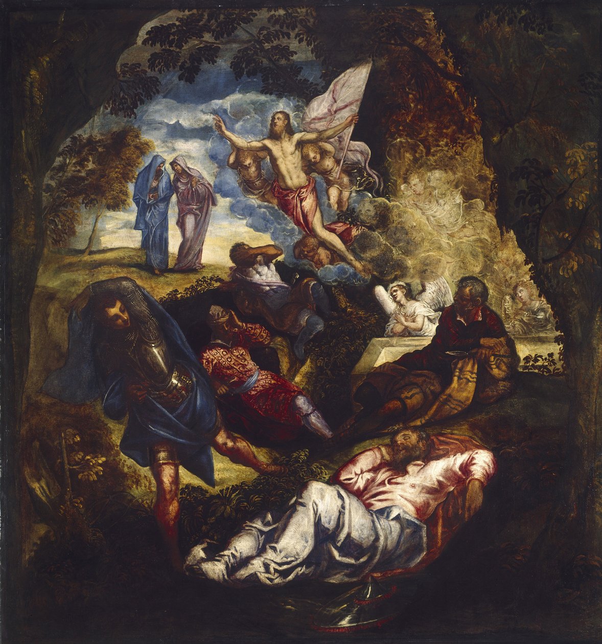 Die Auferstehung Christi von Jacopo Robusti Tintoretto