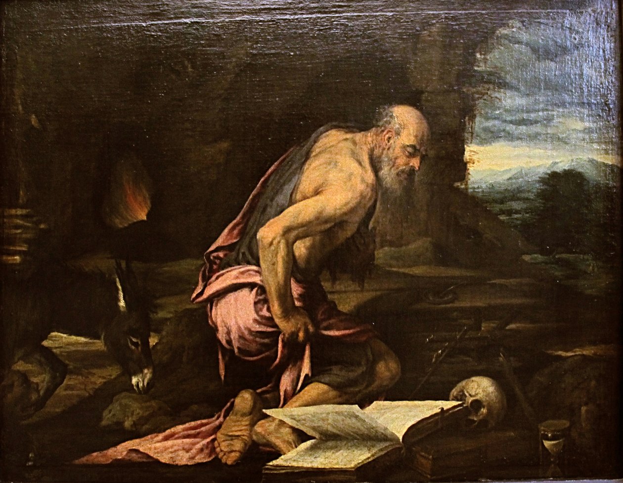 Der büßende hl. Hieronymus von Jacopo Bassano