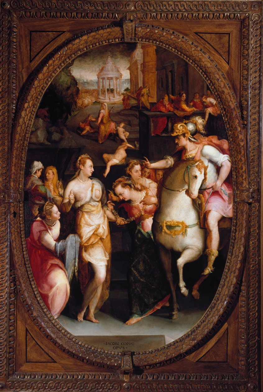 Die Familie des Darius vor Alexander dem Großen von Jacopo Coppi
