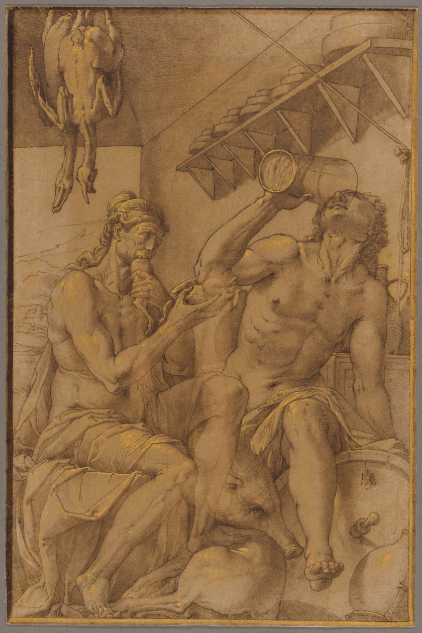 Allegorie der Völlerei von Jacopo Ligozzi