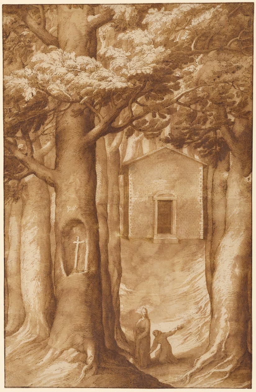 La Verna: Die Kapelle des seligen Giovanni della Verna von Jacopo Ligozzi