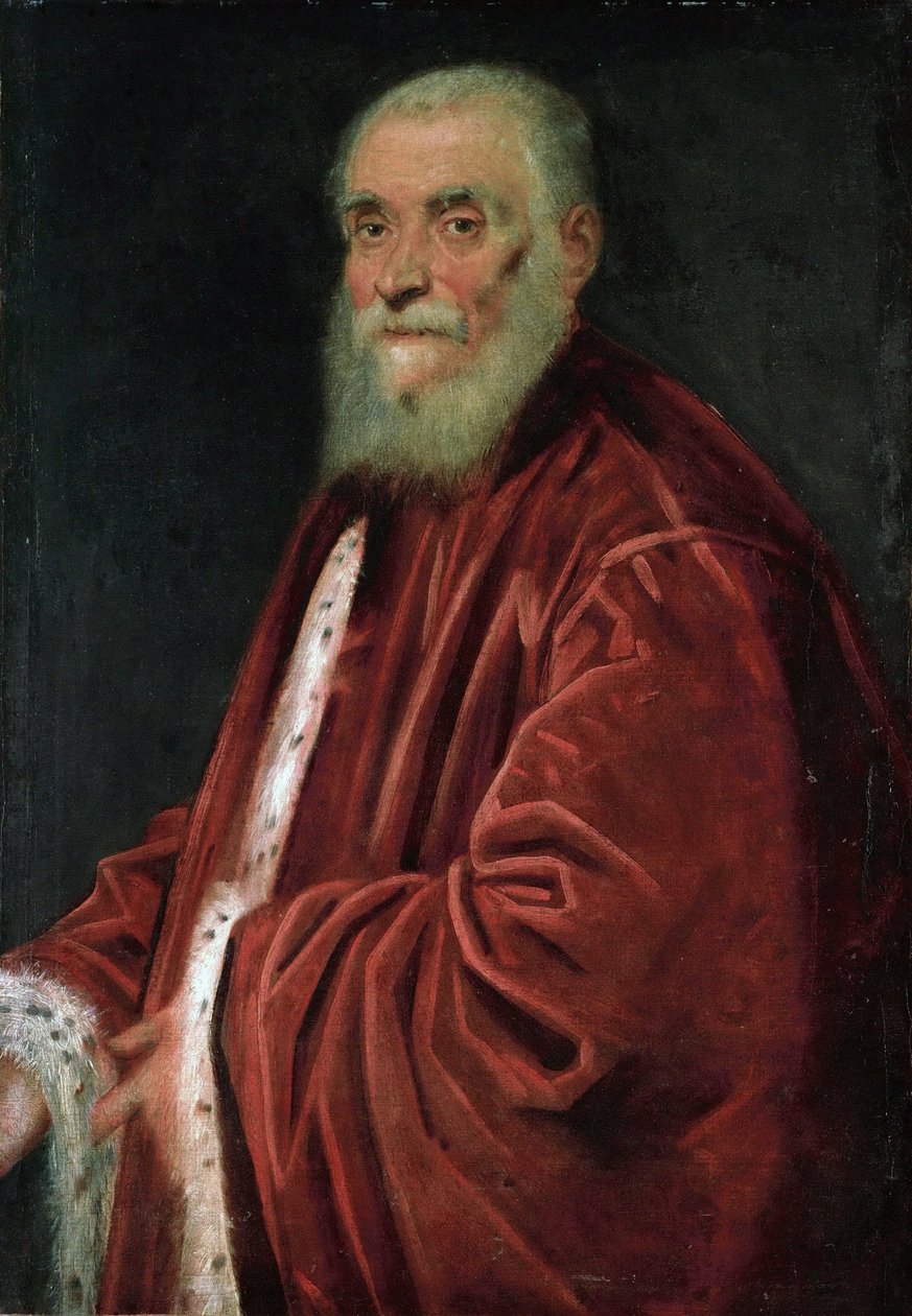 Porträt des Senators Marco Grimani von Jacopo Robusti Tintoretto