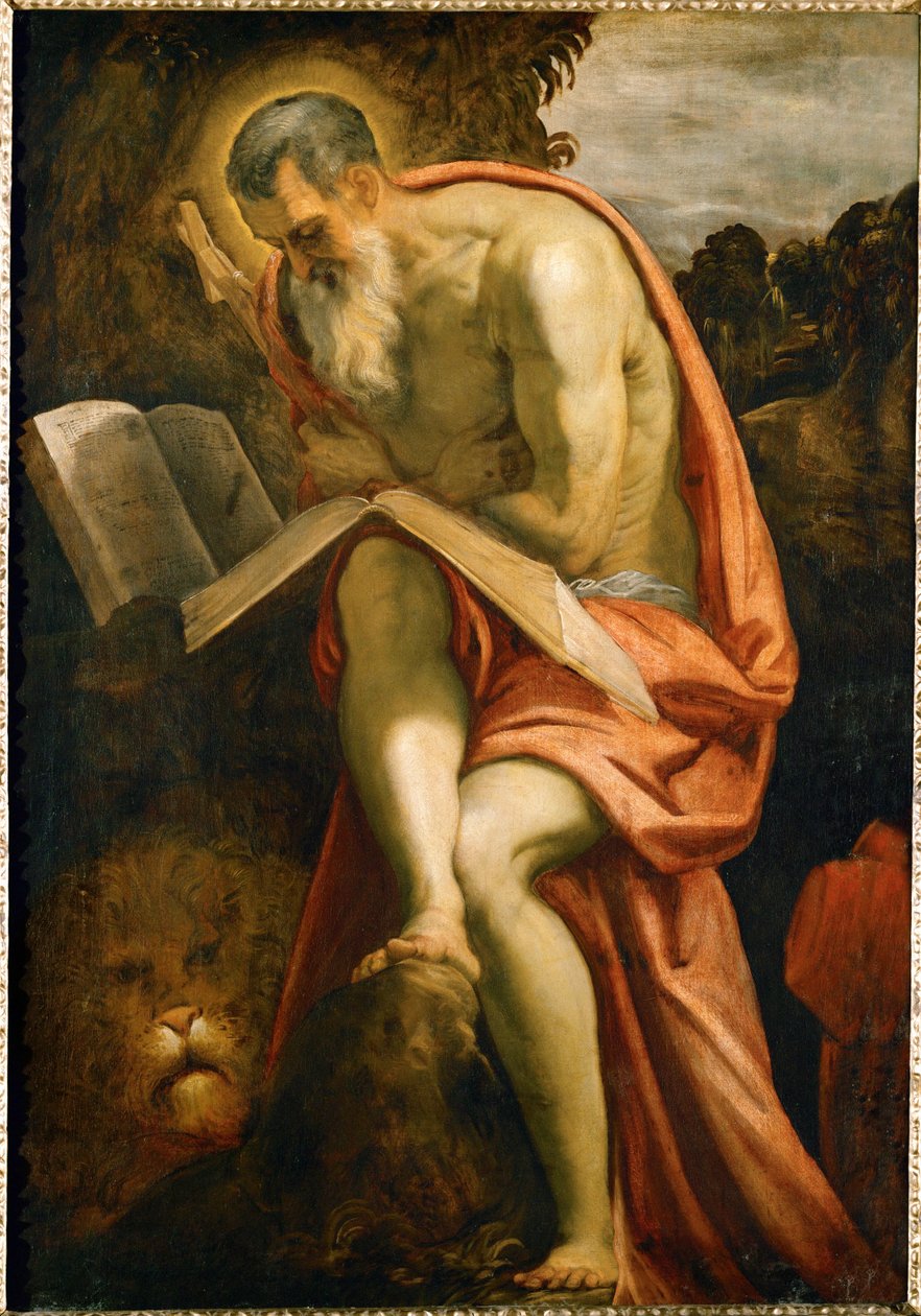 Heiliger Hieronymus von Jacopo Robusti Tintoretto