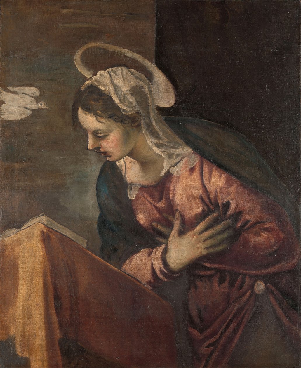 Jungfrau von der Verkündigung an die Jungfrau von Jacopo Robusti Tintoretto