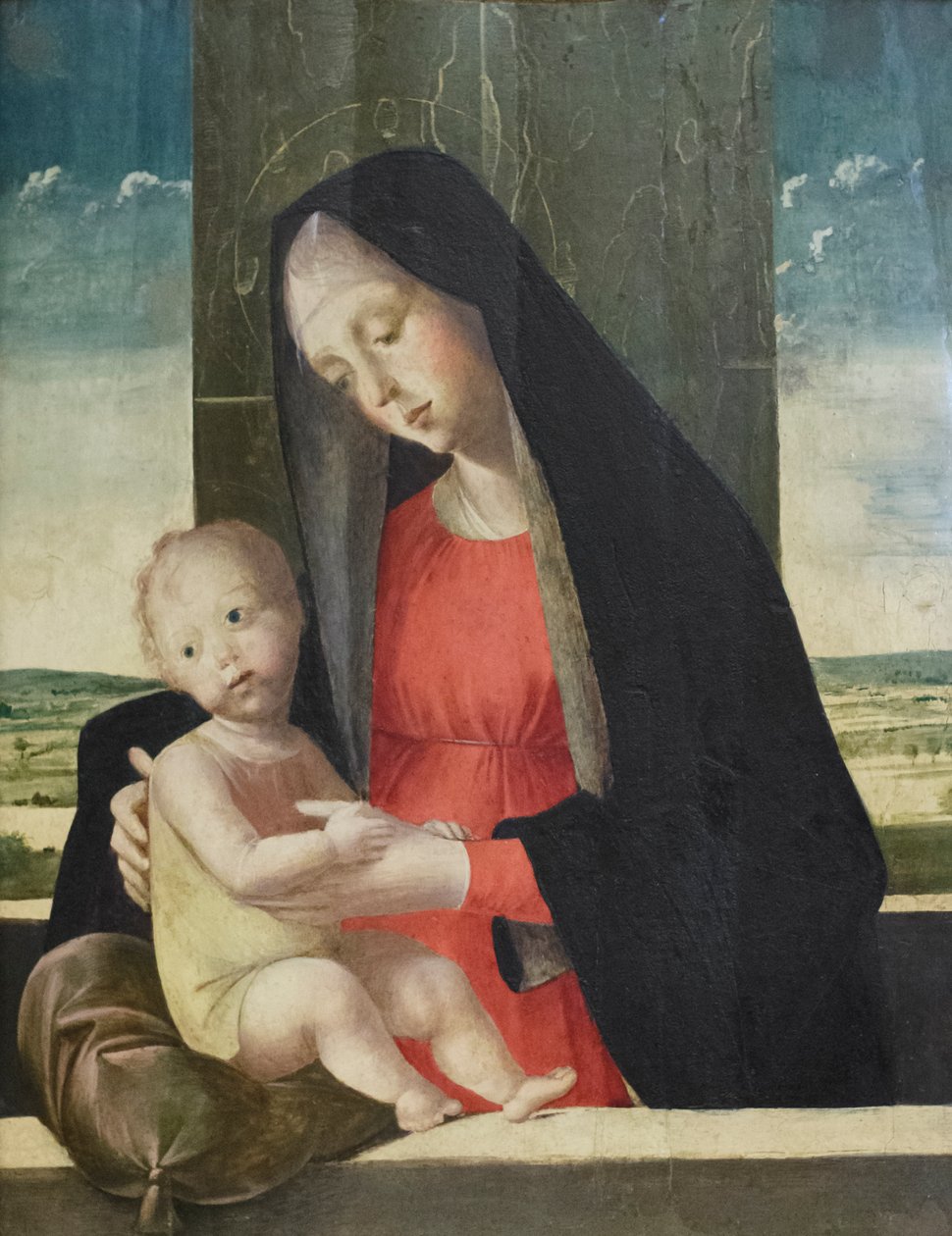 Madonna und Kind von Jacopo da Valenza