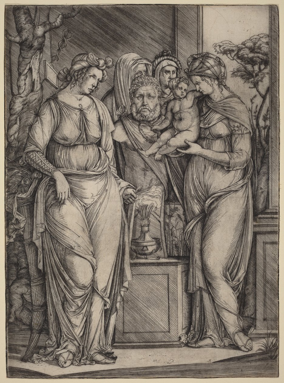 Großes Opfer an Priapus von Jacopo de