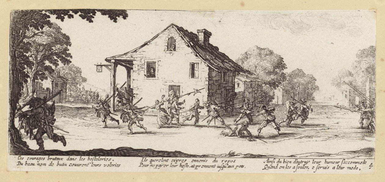 Die Leiden und Unglücke des Krieges von Jacques (after) Callot