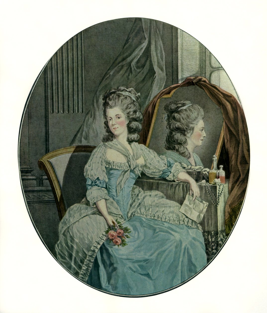 Mademoiselle Duthé von Jacques Antoine Marie Lemoine