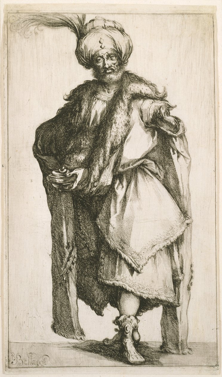 Caspar, um 1610 von Jacques Bellange