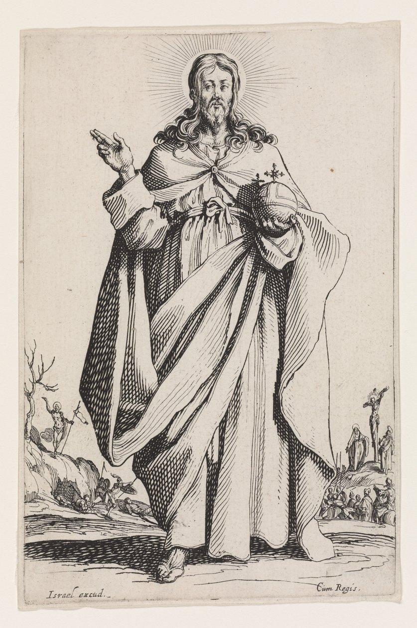 Christus aus Les Grands Apôtres, 1631 von Jacques Callot