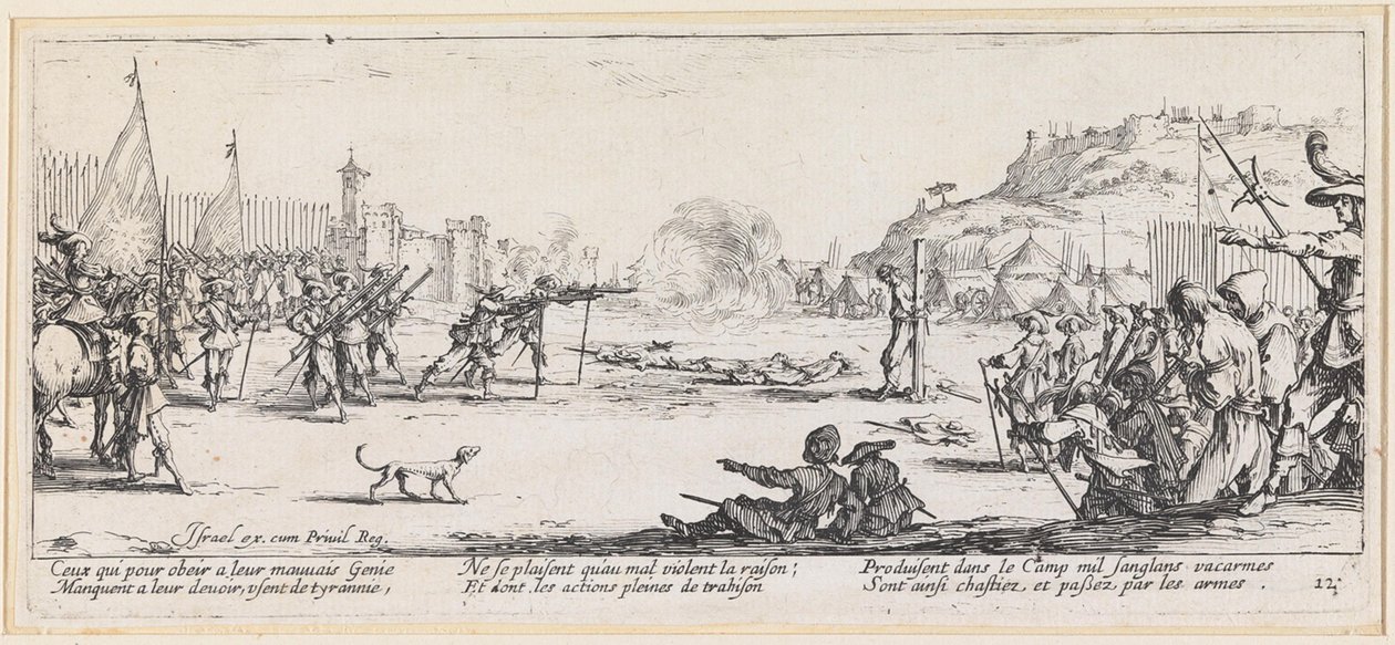 Die Erschießung von Jacques Callot