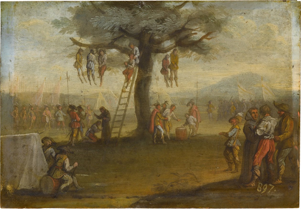 Der Galgenbaum von Jacques Callot